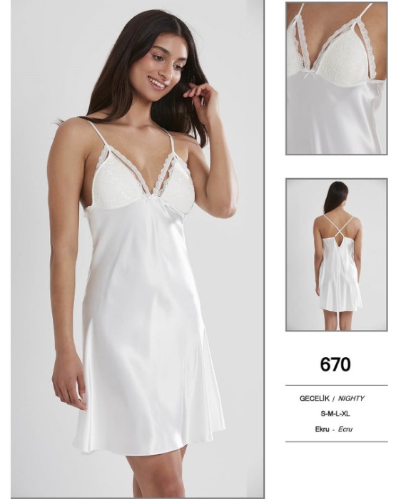صورة Pierre Cardin 670-2 Satin Nightwear
