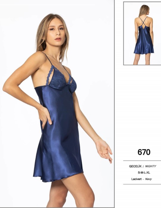 صورة Pierre Cardin 670-5 Satin Nightwear