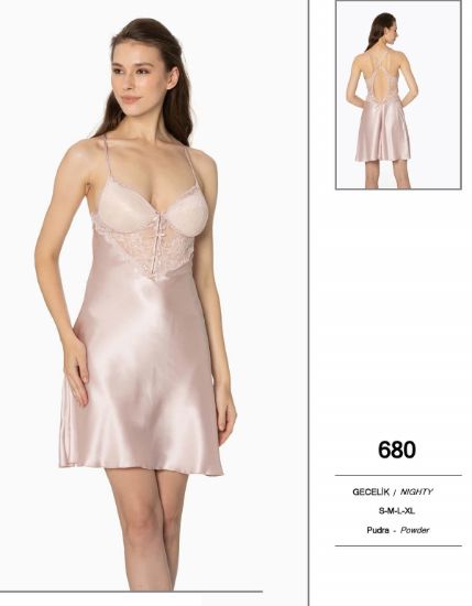 Picture of Pierre Cardin 680-6 Satin Nightwear