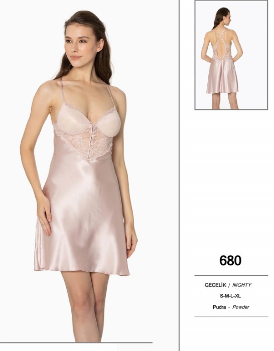 صورة Pierre Cardin 680-6 Satin Nightwear