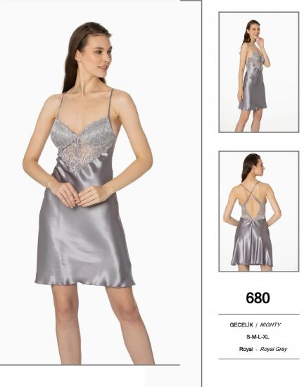 Picture of Pierre Cardin 680-7 Satin Nightwear