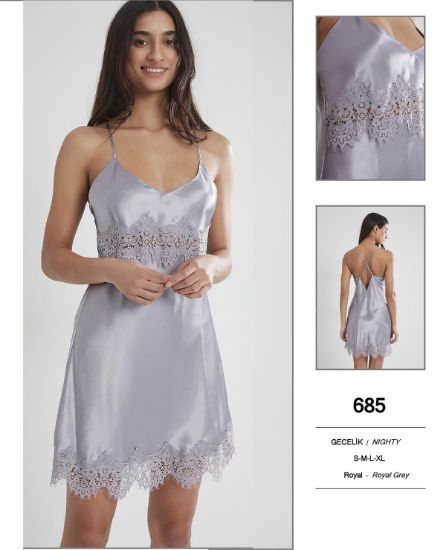 صورة Pierre Cardin 685-4 Satin Nightwear