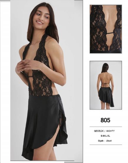 Picture of Pierre Cardin 805-4 Satin Nightwear