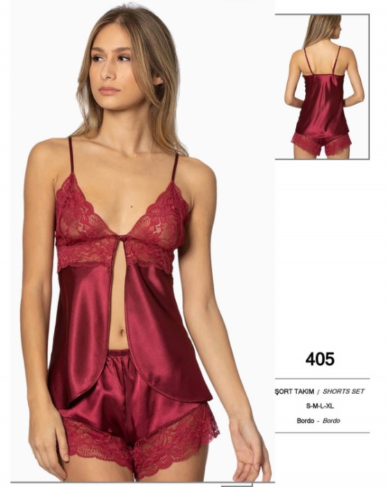 Pierre Cardin 405 Saten Şort Takım resmi