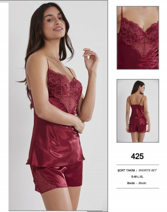Pierre Cardin 425-2 Saten Şort Takım resmi