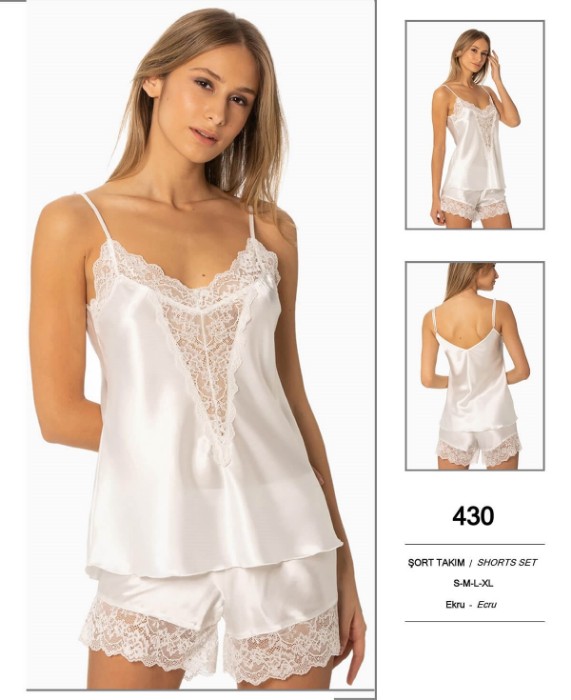 Pierre Cardin 430-3 Saten Şort Takım resmi