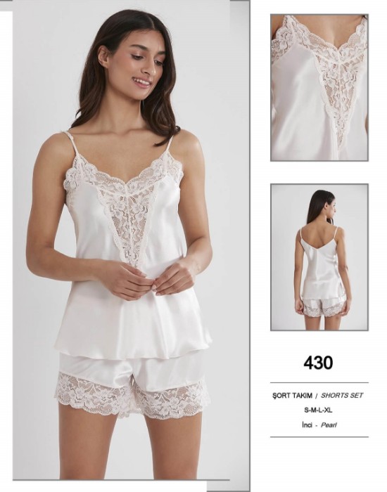 Pierre Cardin 430-4 Saten Şort Takım resmi