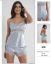 صورة Pierre Cardin 435-4 Satin Shorts Set