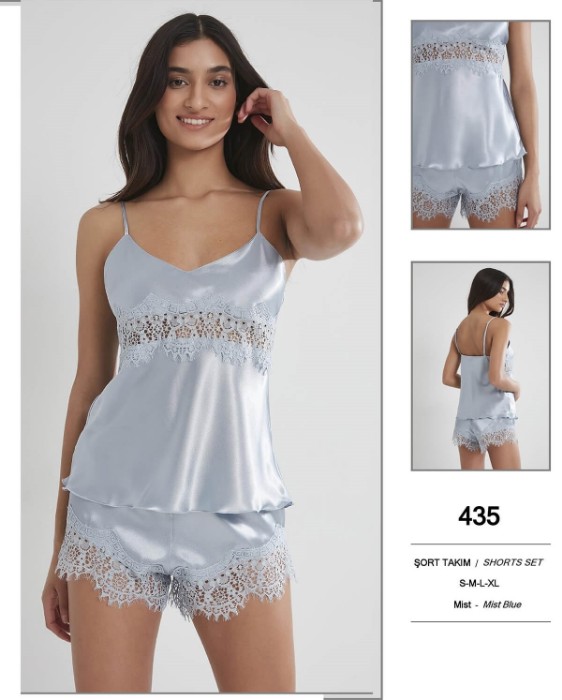 Pierre Cardin 435-4 Saten Şort Takım resmi