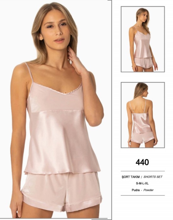 Pierre Cardin 440-3 Saten Şort Takım resmi