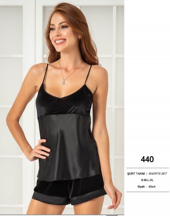Pierre Cardin 440-4 Saten Şort Takım resmi