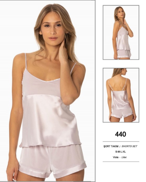 Pierre Cardin 440-5 Saten Şort Takım resmi