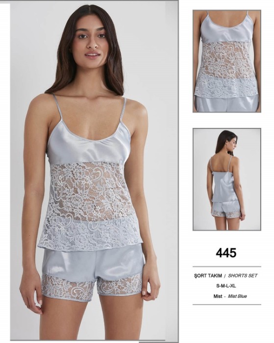 Pierre Cardin 445-5 Saten Şort Takım resmi