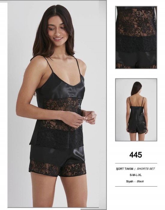 Pierre Cardin 445-7 Saten Şort Takım resmi