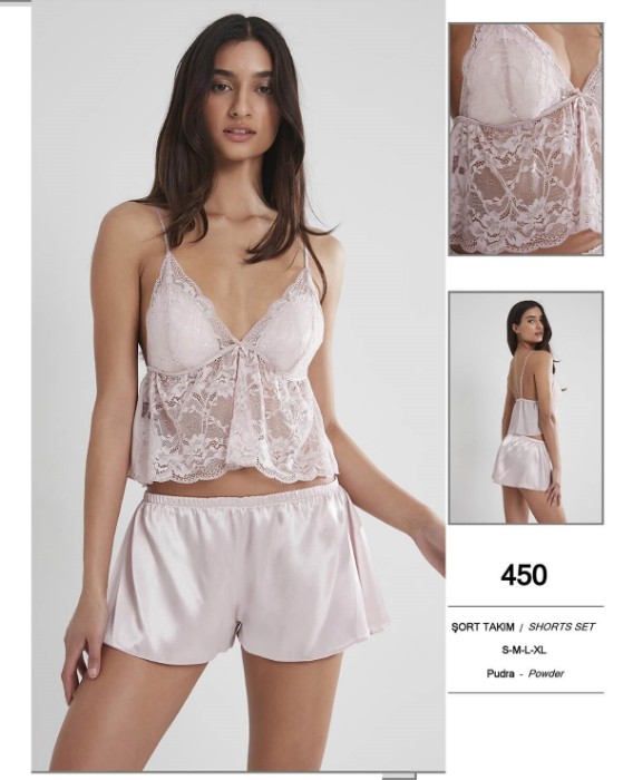 Pierre Cardin 450-5 Saten Şort Takım resmi