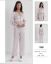 Picture of Pierre Cardin 1100-2 Satin Lace Pajamas Set