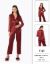 Picture of Pierre Cardin 1121-2 Satin Lace Pajamas Set