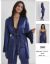 صورة Pierre Cardin 2040-2 Satin Lace Pajamas Set With Dressing Gown
