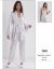 Picture of Pierre Cardin 2040-5 Satin Lace Pajamas Set With Dressing Gown