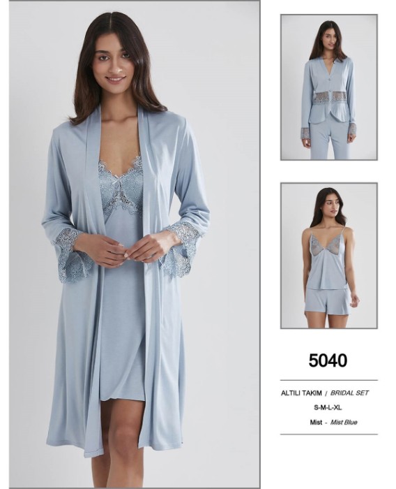 Pierre Cardin 5040-2 Penye Altılı Çeyiz Seti resmi