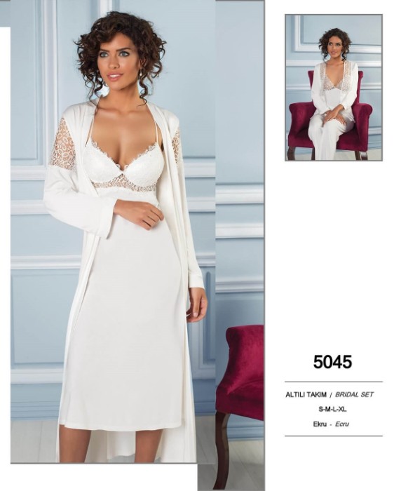 Pierre Cardin 5045-2 Penye Altılı Çeyiz Seti resmi
