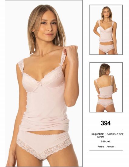 Picture of Pierre Cardin Lace Camisole Set 394-3