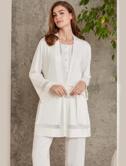 Pierre Cardin Sabahlıklı Pijama Takım 2800-3 resmi