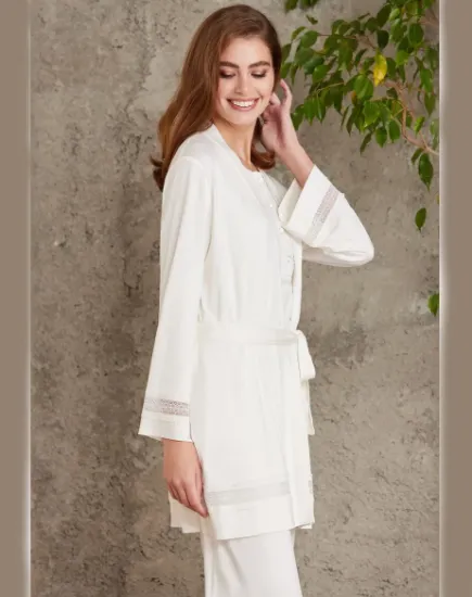 Pierre Cardin Sabahlıklı Pijama Takım 2800-3 resmi