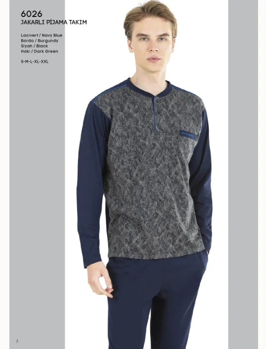 Pierre Cardin 6026 Erkek Pijama Takım resmi