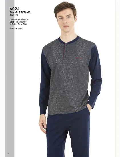 صورة Pierre Cardin 6024 Men's Pajamas Set
