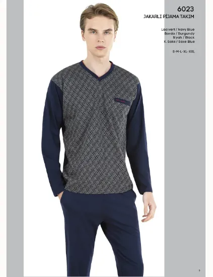 Pierre Cardin 6023 Erkek Pijama Takım resmi
