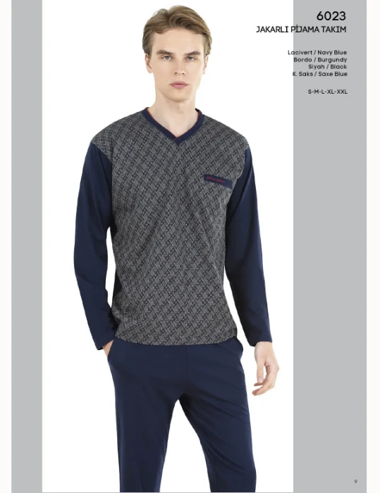 Pierre Cardin 6023 Erkek Pijama Takım resmi