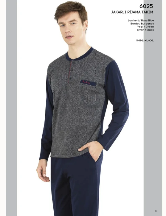 Pierre Cardin 6025 Erkek Pijama Takım resmi