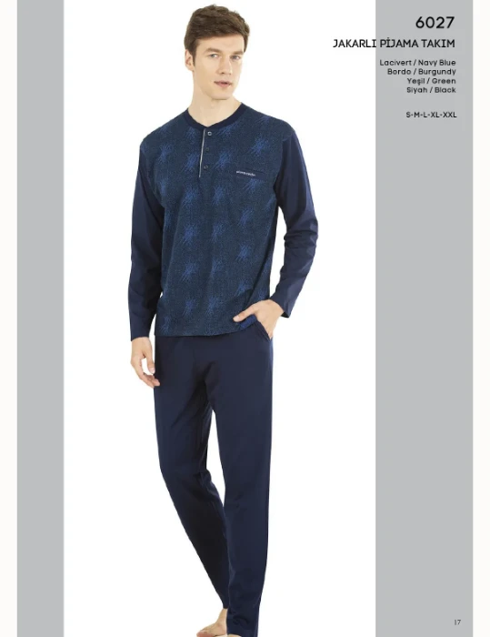 Pierre Cardin 6027 Erkek Pijama Takım resmi