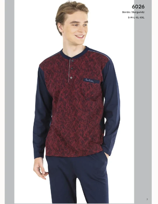 Pierre Cardin 6026-2 Erkek Pijama Takım resmi