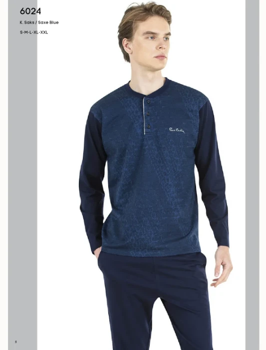 صورة Pierre Cardin 6024-3 Men's Pajamas Set