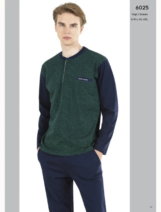 صورة Pierre Cardin 6025-3 Men's Pajamas Set