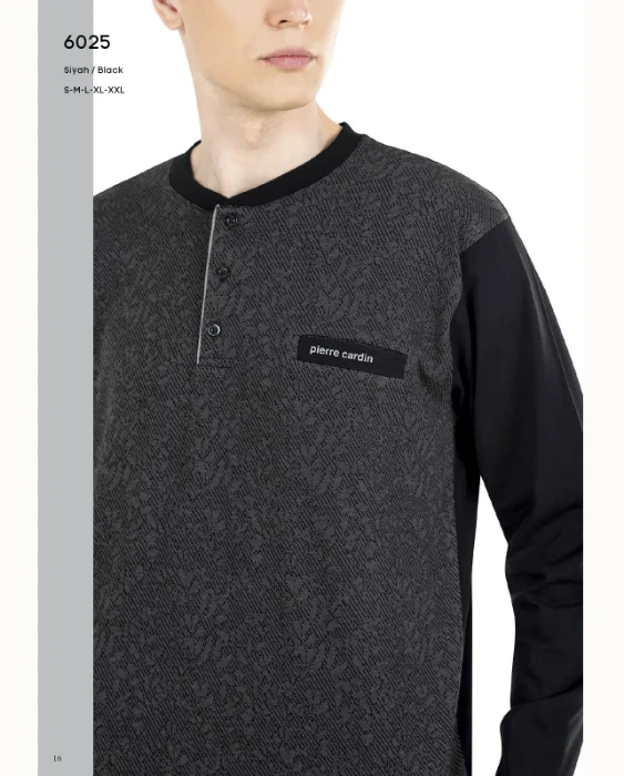 صورة Pierre Cardin 6025-4 Men's Pajamas Set