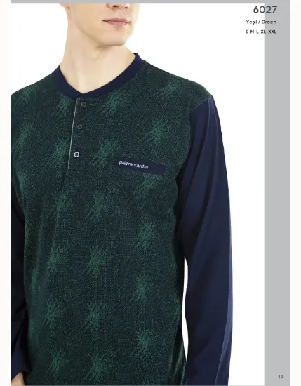 صورة Pierre Cardin 6027-3 Men's Pajamas Set