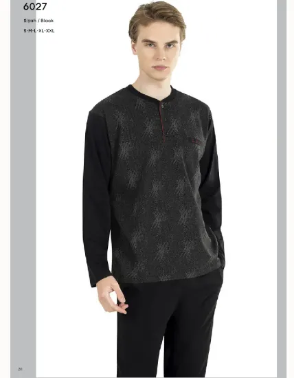 صورة Pierre Cardin 6027-4 Men's Pajamas Set