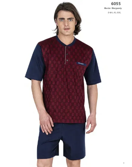 صورة Pierre Cardin 6055 Men's 3 pcs Pajama Set