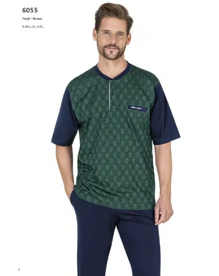 صورة Pierre Cardin 6055 Men's 3 pcs Pajama Set