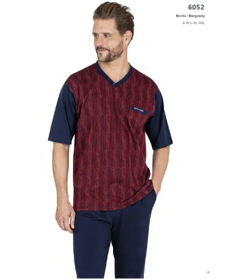 Picture of Pierre Cardin 6052 Men's 3 pcs Pajama Set