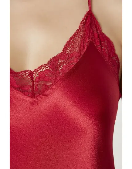 Pierre Cardin 870-3 Saten Dantelli Gecelik resmi
