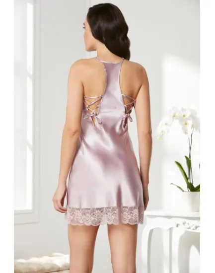 Pierre Cardin 870-5 Saten Dantelli Gecelik resmi