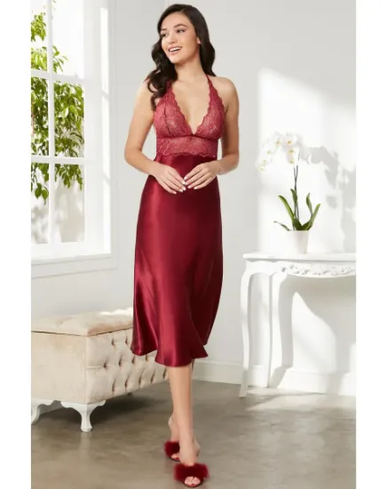Pierre Cardin 905-4 Saten Dantel Gecelik resmi