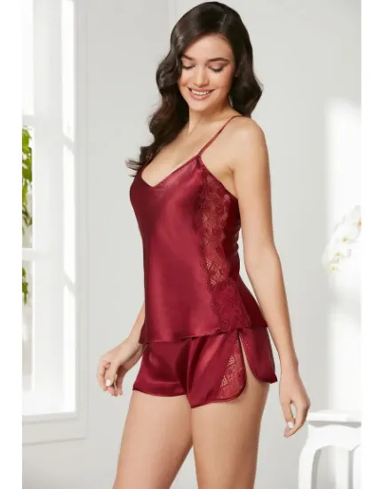 Picture of Pierre Cardin 438 Satin Shorts Set