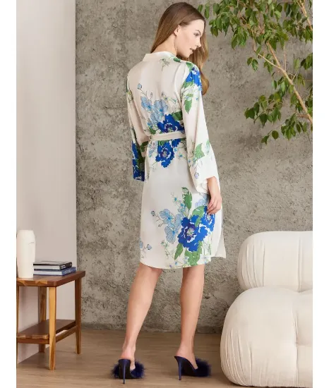 Picture of Pierre Cardin 2415-2 Satin Chemise Robe Set