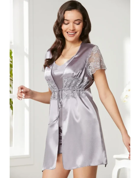 Pierre Cardin 2480-3 Saten Üçlü Şort Takım resmi
