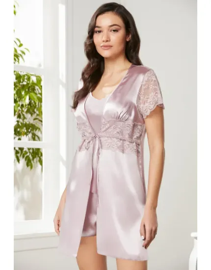 Pierre Cardin 2480-4 Saten Üçlü Şort Takım resmi